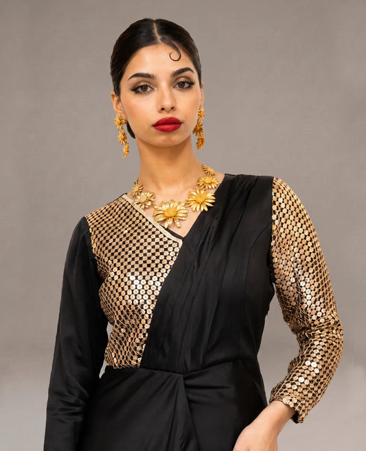 Starlight Asymmetric Gown