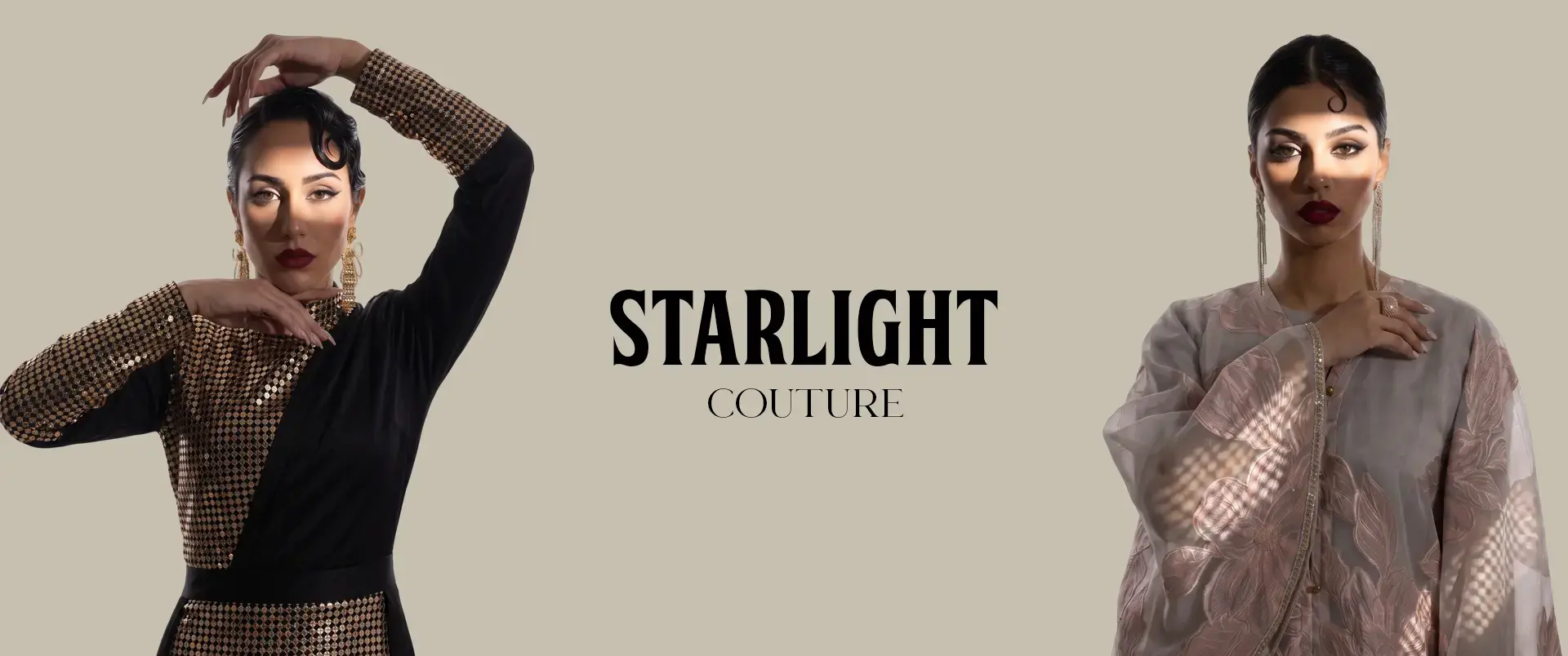Starlight Couture — evening occasionwear campaign