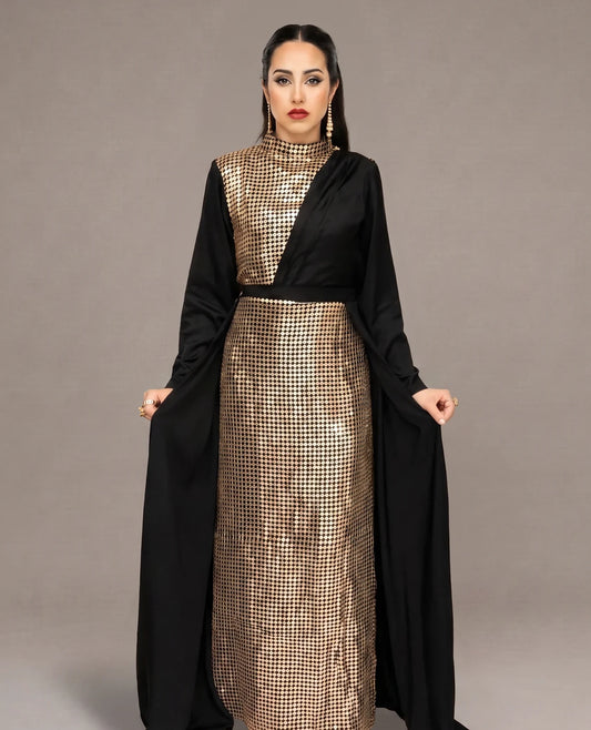 Midnight Glitz High-Neck
