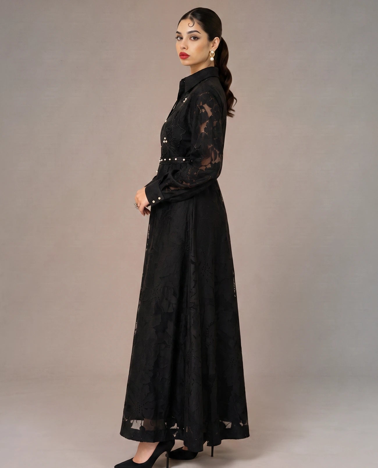 Black Pearl Botanique Dress