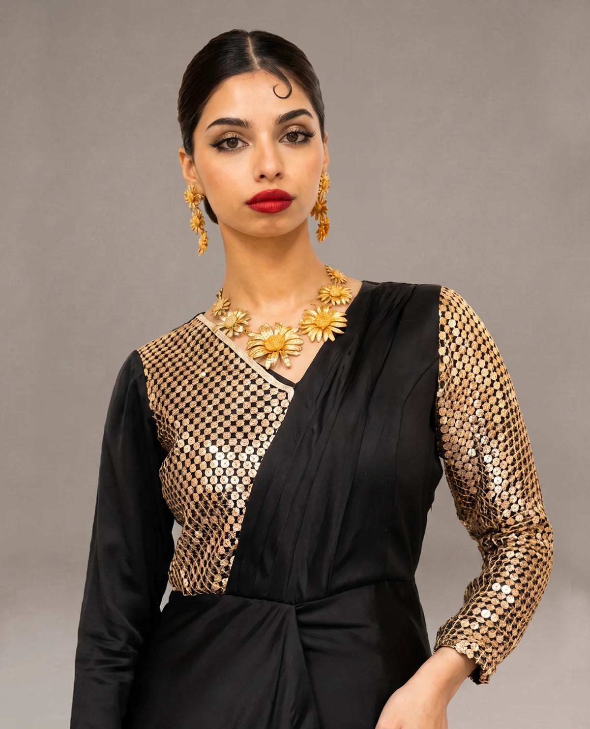 Starlight Asymmetric Gown