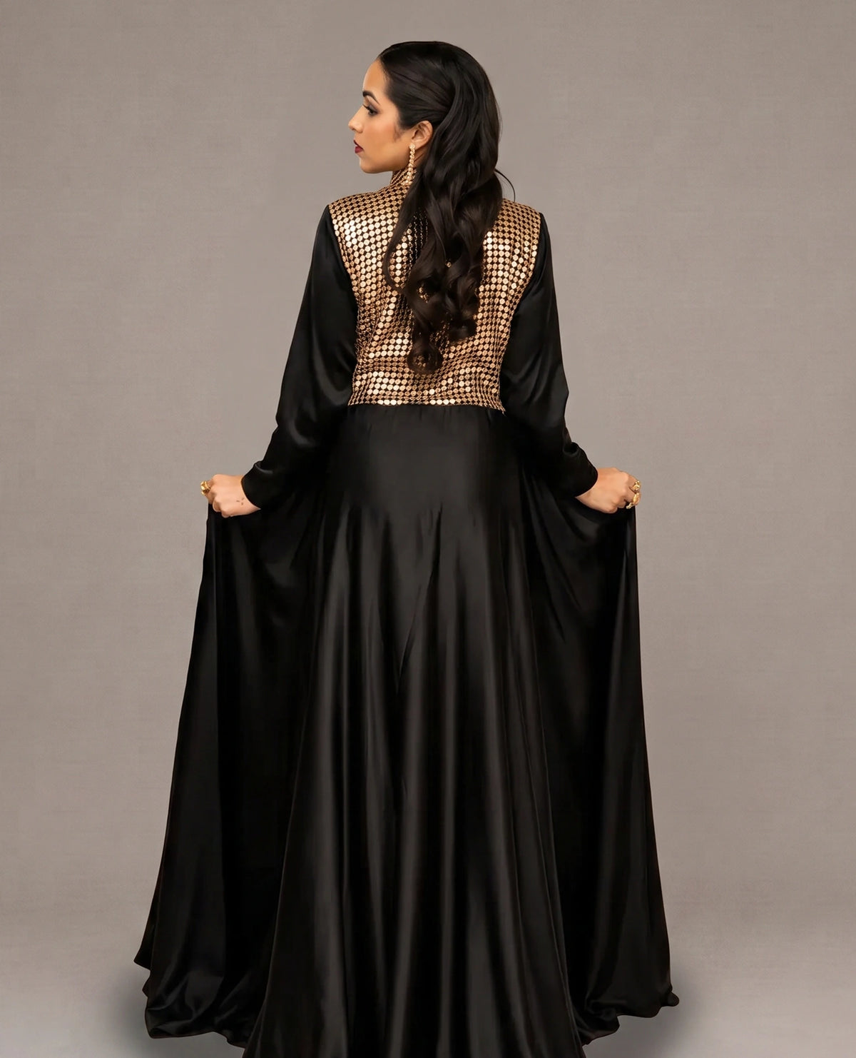Midnight Glitz High-Neck