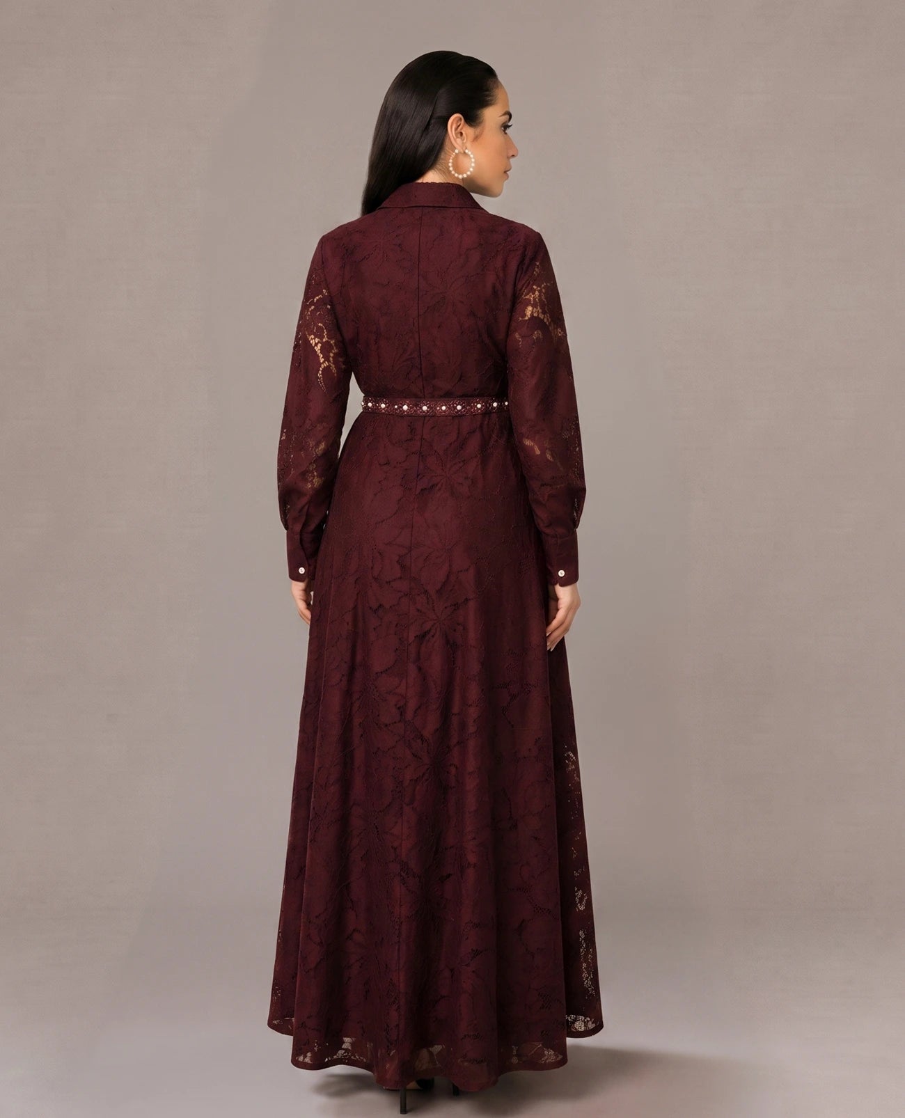 Plum Pearl Botanique Dress