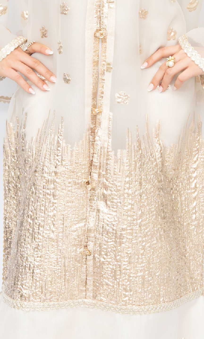 Soft Gold Aura Dress