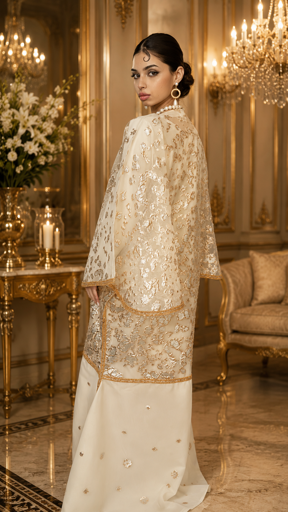 Ethereal Fawn Aura Dress